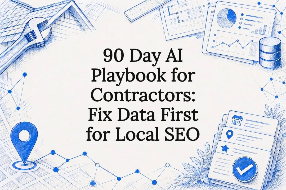 90 Day AI Playbook for Contractors: Fix Data First for Local SEO