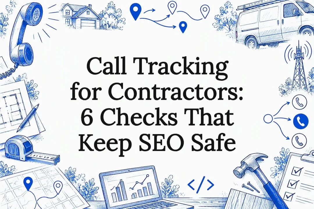 Call Tracking for Contractors: 6 Checks That Keep SEO Safe