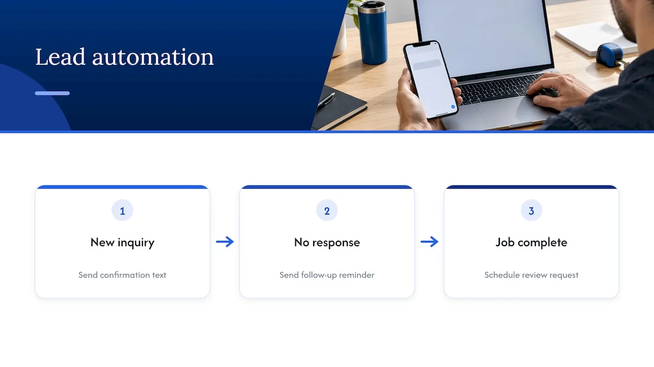 Inquiry to follow-up and review request